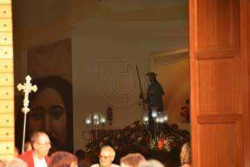 Procesión de Santiago Apóstol en Lomo Cementerio-Telde (Foto Francisco Javier Santana)